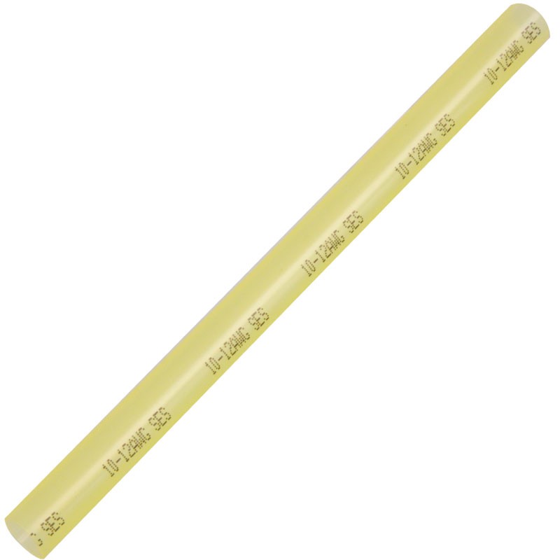 5/16 X 6 DUAL WALL HEAT SHRINK TUBINGYELLOW