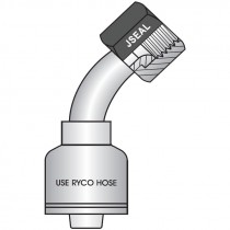 T7250-1017 5/8H X 3/4T JSEAL™ / JIC 37° Female 45° Tube Bend - T7000 Series