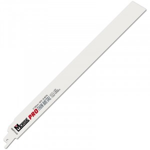12" x 1" x .042" 18T HD Pro Thin Metal Reciprocating Saw Blade