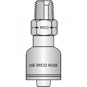 T7090-1216 3/4H X 1T NPT MALE PIPE RIGID