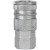 3/8" Body x 1/4" FPT Steel Coupler