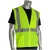 Class 2 Safety Vest - Lime Green Mesh, Large