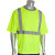 Class 2 Crew Neck T-Shirt, Hi-Vis Yellow, 2-XL