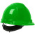 241 Hard Hat, 4-Point Wheel Ratchet Suspension, Lime Green