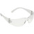 Economy Safety Glasses, Clear Frame/Clear Lens, Uncoated