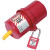 Rotating Large Electrical Plug Lockout, 220-550 Volt Plugs