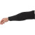 Contender™ FR Elasticized Cut Resistant Sleeve, Single Ply, Black, No Thumb Hole, 18", Large