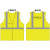 5-XL CLS-2 BREAKAWAY SAFETY VEST W/ ENVIROVAC LOGO (2L - 1C)