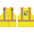 Class 2 5-Point Break-Away 2-Tone Safety Vest w/ Color Advanced Disposal Logo, 3-XL