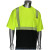 Class 2 Black Bottom Short Sleeve T-Shirt w/ Segmented Tape, Hi-Vis Yellow, Medium