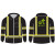 3XL CLS 1 BLACK TWO-TONE BOMBERJACKET - FIXED LINER W/ GFL ENVIRONMENTAL LOGO 1C 1L