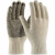 110PD-L Large Economy Cotton Gloves PVC Dotted