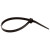 4" Black Nylon Cable Tie 18#