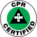 Hard Hat Sticker, CPR Certified - (10) Per Pack
