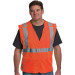 Class 2 5-Point Break-Away Vest, Orange, 5-XL