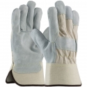 Premium Single Palm Leather Work Gloves, Kevlar® Stitching, LG-XL