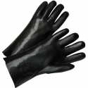 10" PVC Dipped Glove, Interlock Lining, Smooth Grip, Universal Size